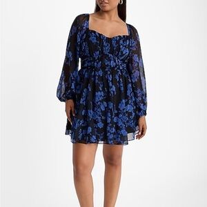 Express floral dress L